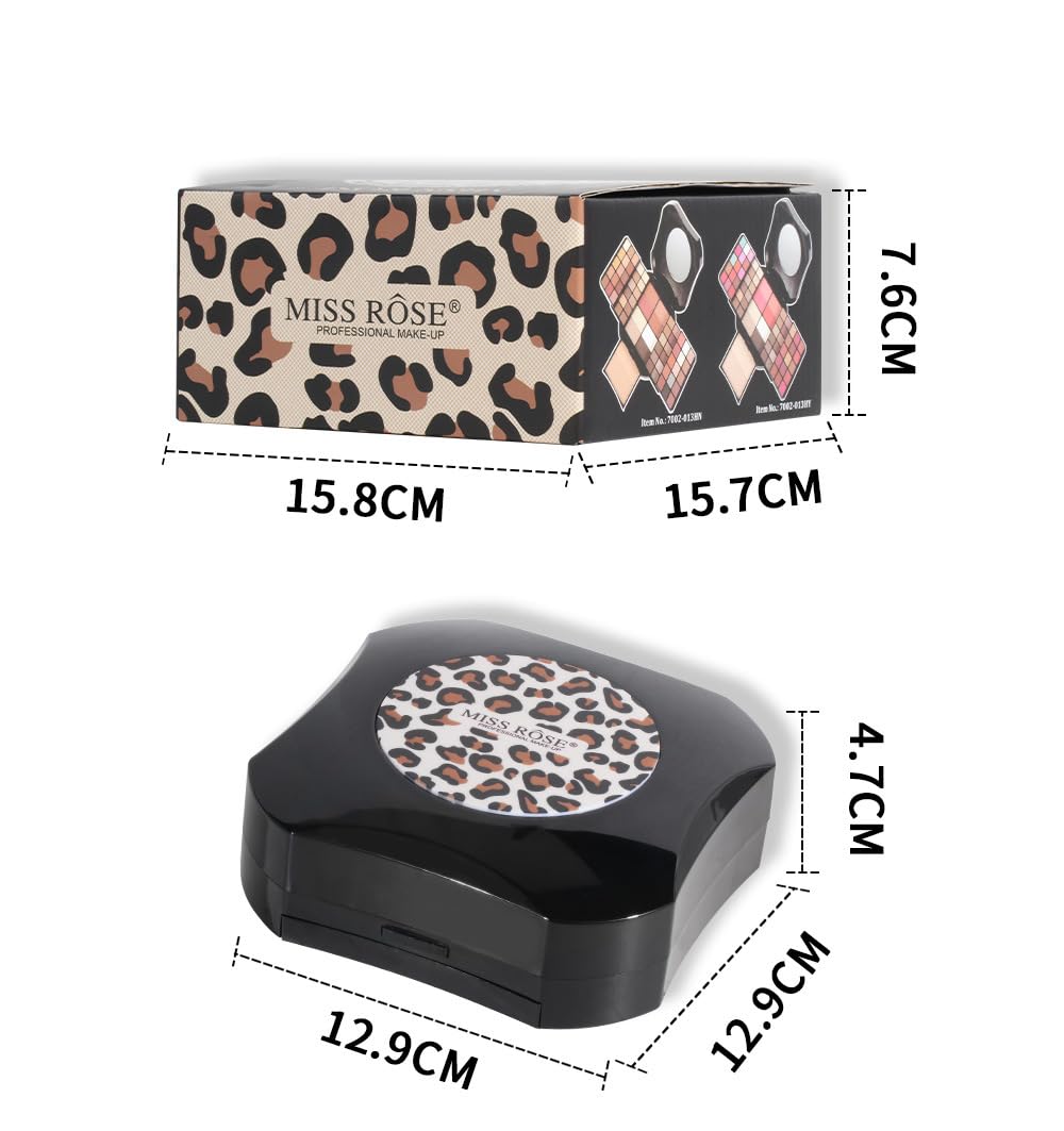 64 Colors cosmetic Kit Makeup Kit For Teens Make up Kits For Girls Makeup Palette Eyeshadow Makeup Mirror For Women Gift