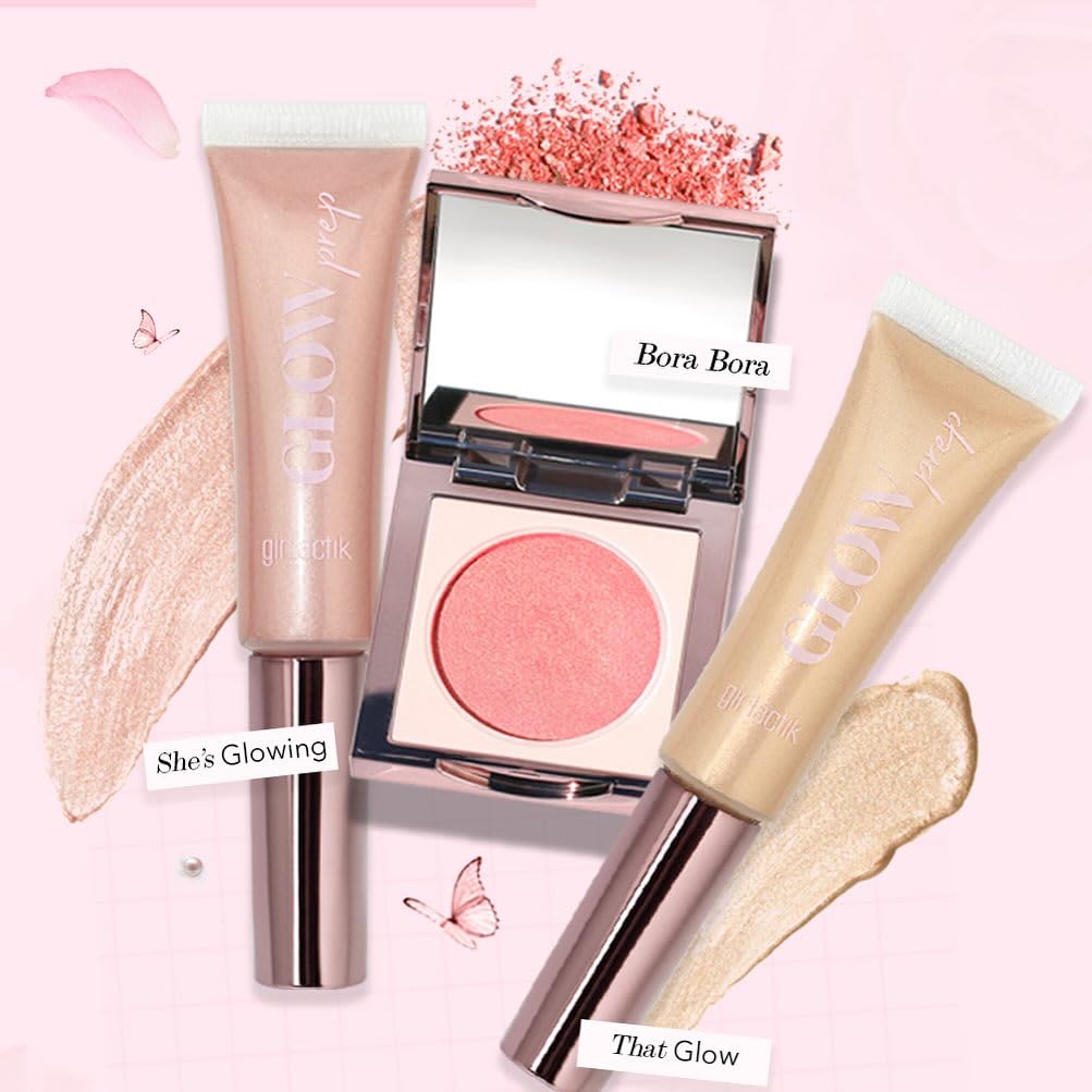 Girlactik GLow Prep, She's Glowing (Pink), 13 ml / 0.44 oz