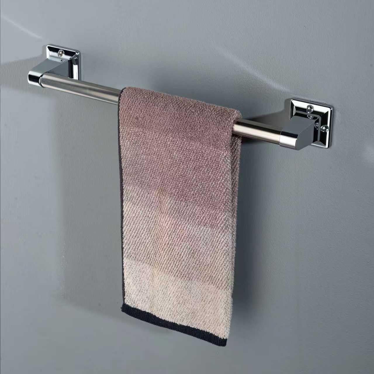 Joyrain Stainless Steel Bathroom Grab Bar for Elderly - Safety Rail & Towel Rack Dual Function, 9/16/24 Inch Anti-Slip Handle for Shower/Toilet/Tub (Chrome, 9 inch)