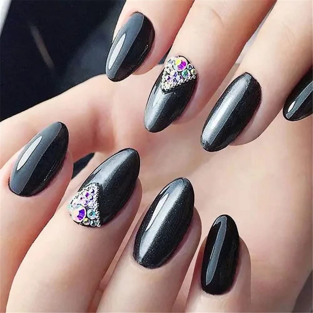 1000 Pieces SS20 5mm Flatback Rhinestones Clear Glass Round Gems Crystals for Nail Art DIY Crafts Clothes Shoes Bags (Silver)