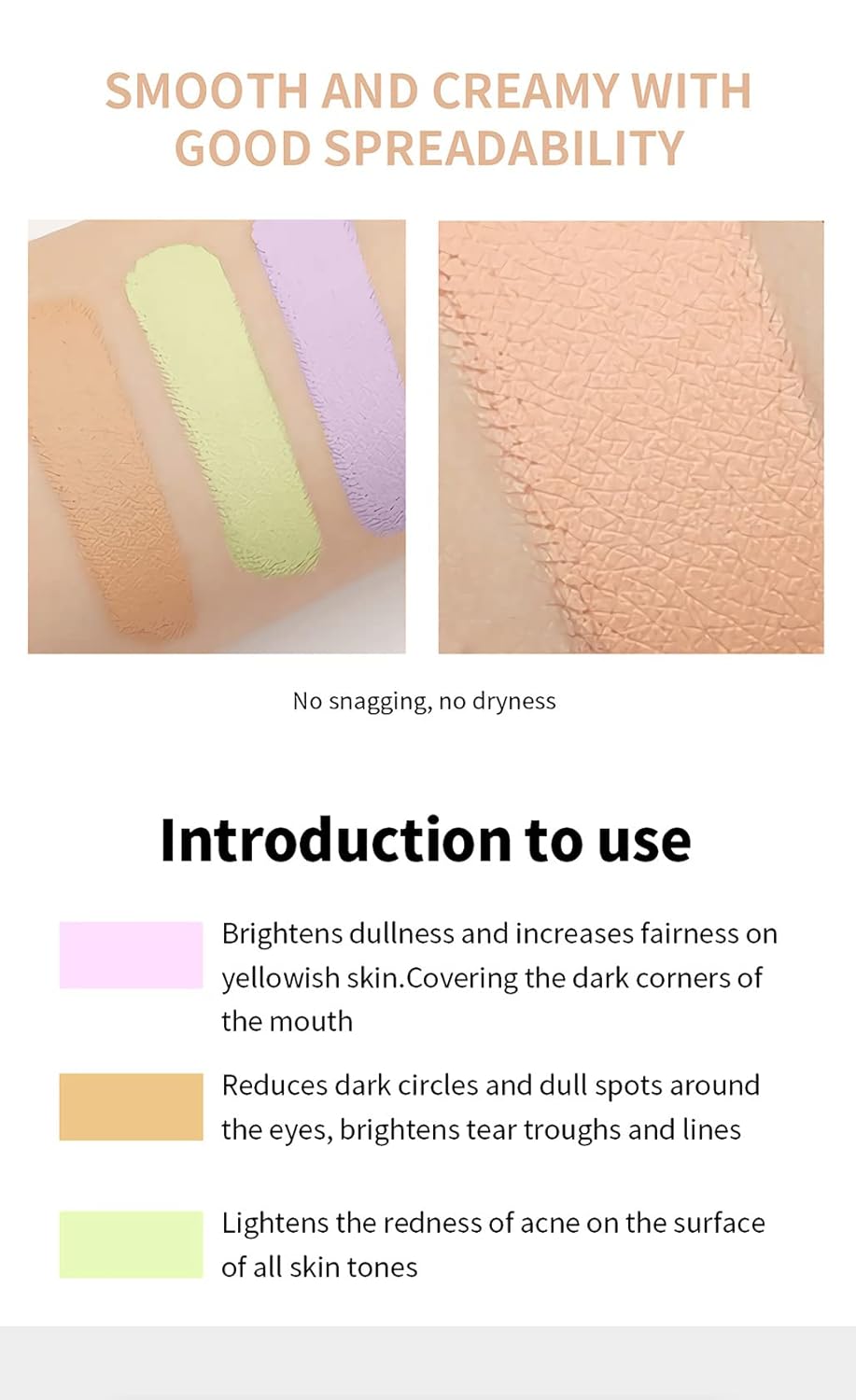 12 Color Correcting Concealer Palette, Cream Color Corrector Contour Makeup Palette,Contouring Foundation Highlighting Concealer Palette for Conceals Dark Circles, Redness, Acne, Blemish