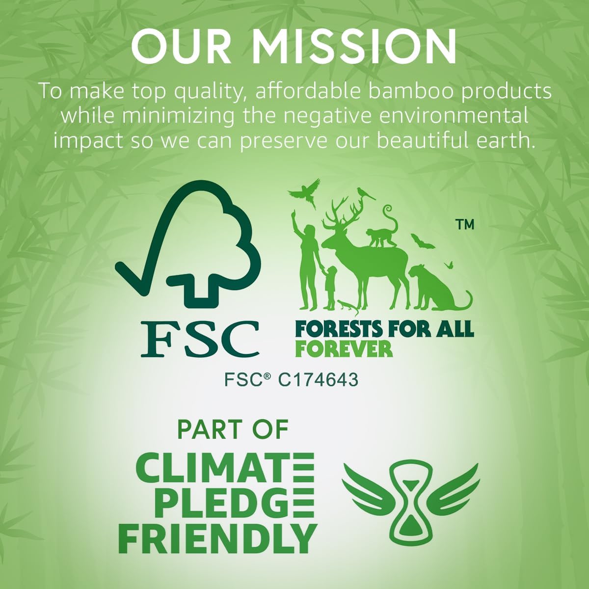 100% Bamboo Ear Swabs Cotton (500-Pack) | Biodegradable Double Tipped Bamboo Ear Cleaner | Eco Friendly Beauty & Personal Care | FSC Certified & Hypoallergenic | Suitable for All Ages & Pets