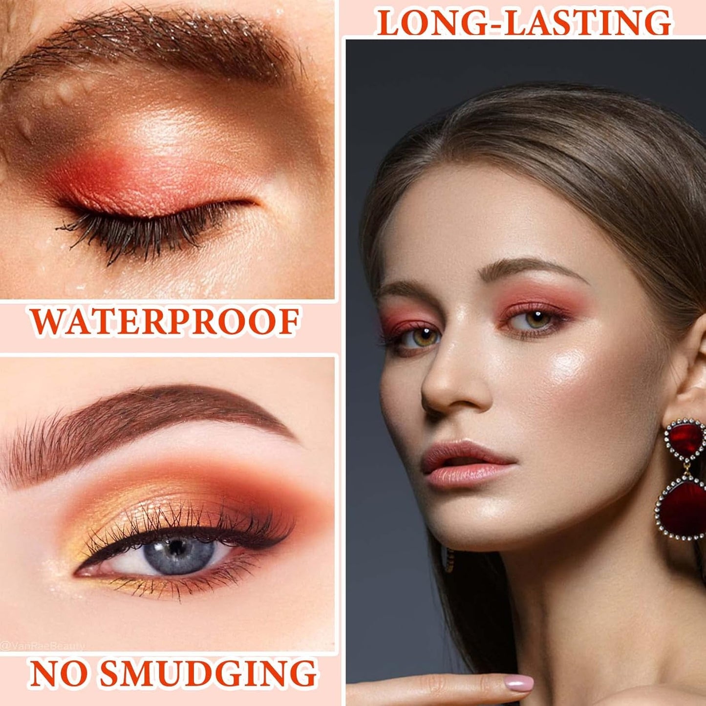 12 Color Naked Eyeshadow Palette,Matte Earth Color Eyeshadow,Natural Nude Eyeshadow Palette,Professional Waterproof and Smudge Proof Eye Shadow Palette Kit,Eye Makeup Set for Women(A)