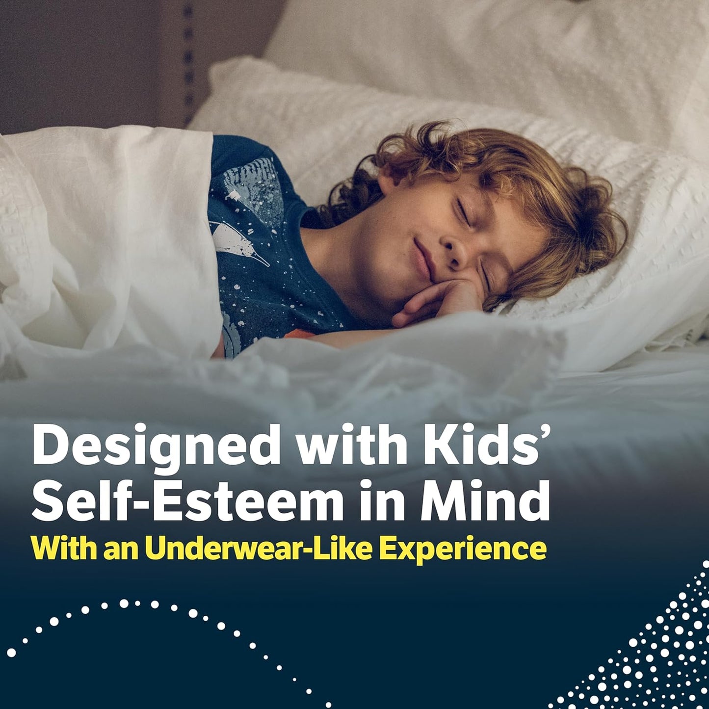 Goodnites Boys' Nighttime Bedwetting Underwear, Size Large (68-95 lbs), 75 Ct (3 Packs of 25), Packaging May Vary