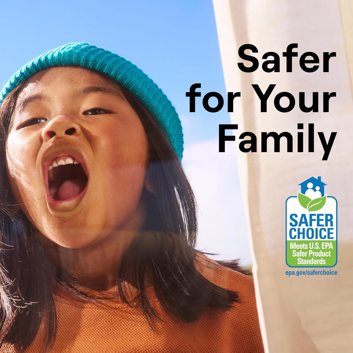 Seventh Generation Glass Cleaner, Biodegradable Formula, Sparkling Seaside Scent, 23 oz (Pack of 4)