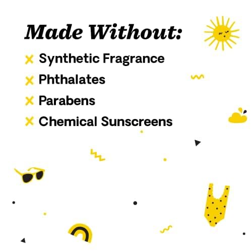 Hello Bello Mineral SPF 55 Sunscreen Lotion with Prebiotics, Water Resistant and Reef Friendly Sun Protection for Babies and Kids, 3 fl oz (Pack of 1)