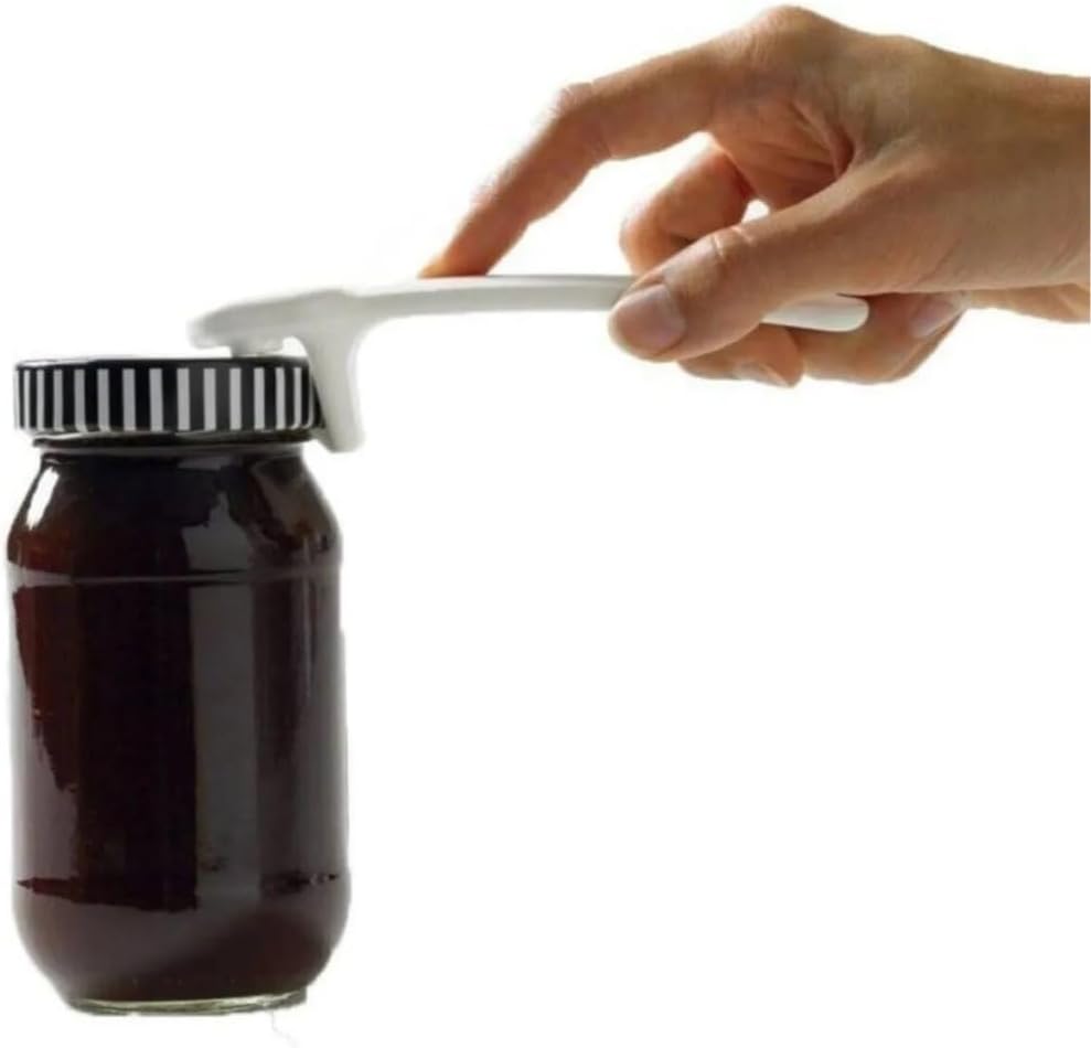 3 Pcs Jar Keys, Jar Opener Jar Grippers Can Lid Opener Jar Lid Gripper Jar Opener Tool, Open Jar Tool for Elderly Children Women Weak Hands 5.5 inç (Red,White, Blue)