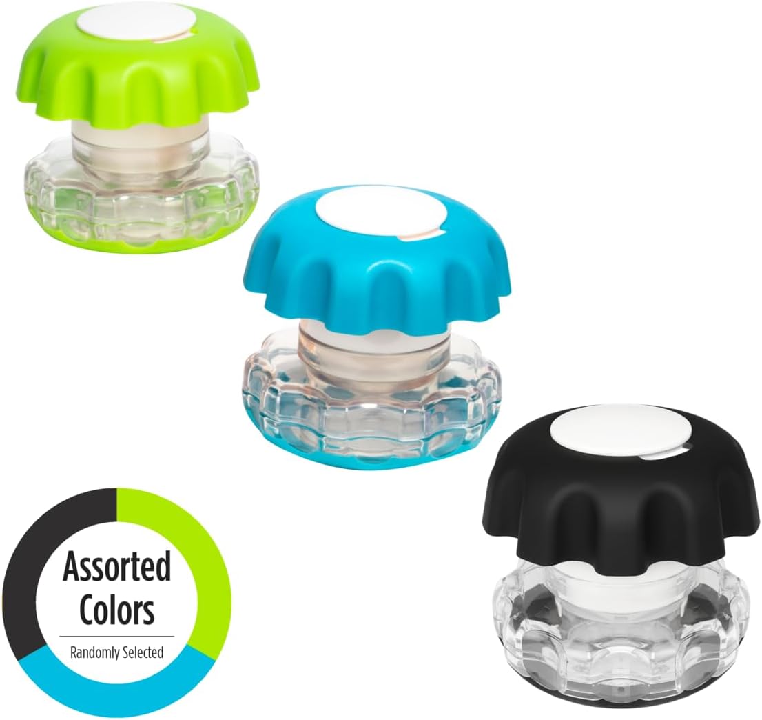 EZY DOSE Crush Pill, Vitamins, Tablets Crusher and Grinder, Storage Compartment, Assorted Colors, Small