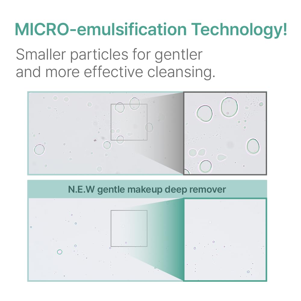 Illiyoon Gentle Deep Eye Makeup Remover | for Waterproof Mascara, Lipstick, Eyeliner, Non-Greasy 2-Phase Oil & Water Formula, Ophthalmologist Tested, Vegan, Korean Skin Care, 4.73 fl.oz.