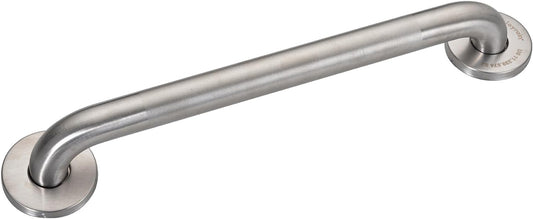 Joyrain 16-inch Bathroom Safety Grab Bar - 500lb Weight Capacity ADA Certified Anti-Slip Handle for Shower/Tub/Toilet, Elderly & Disabled Assist (Peened, 16 inch)