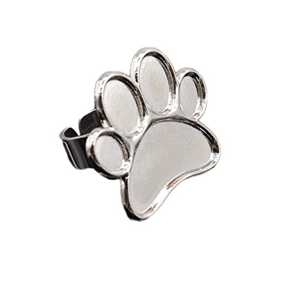 2 Pieces Mini Nail Art Polish Holder Nail Art Palette Rings Nail Palette Finger Rings