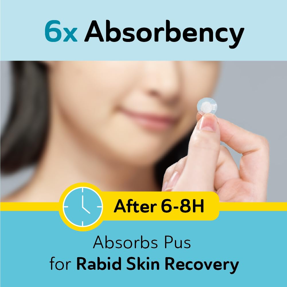 Invisible Pimple Patches for Cystic Acne - Medical Grade Hydrocolloid Acne Patches & Zit Stickers, Cystic Acne Patch for Day/Night Use - 120 Count - 3 Sizes Invisible Plus (Clear Patch)