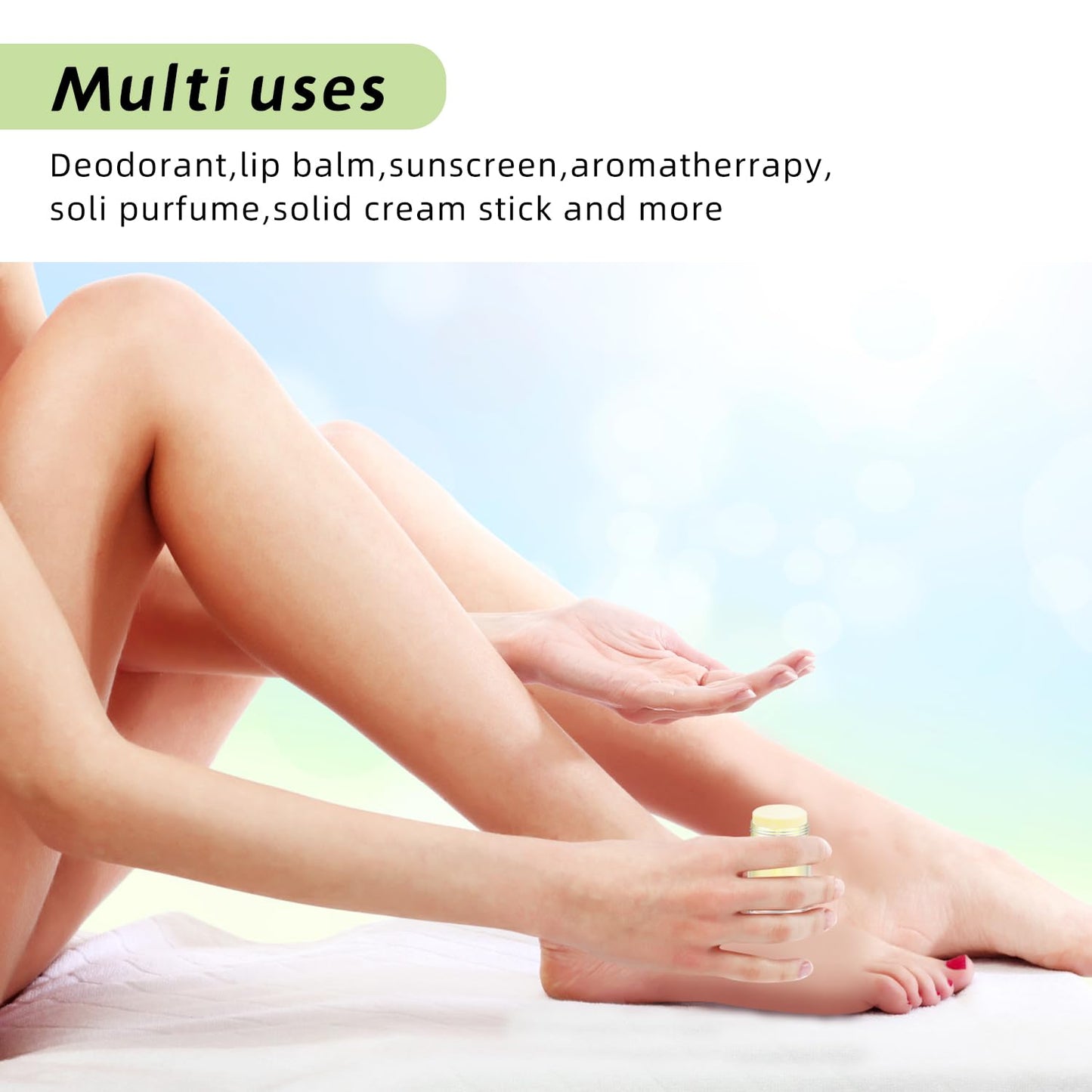 10 Pcs Empty Deodorant Containers Bottom Fill Deodorant Bottles Refillable DIY Deodorant Tubes Lip Balm Tubes (clear, 15ml/0.5oz)