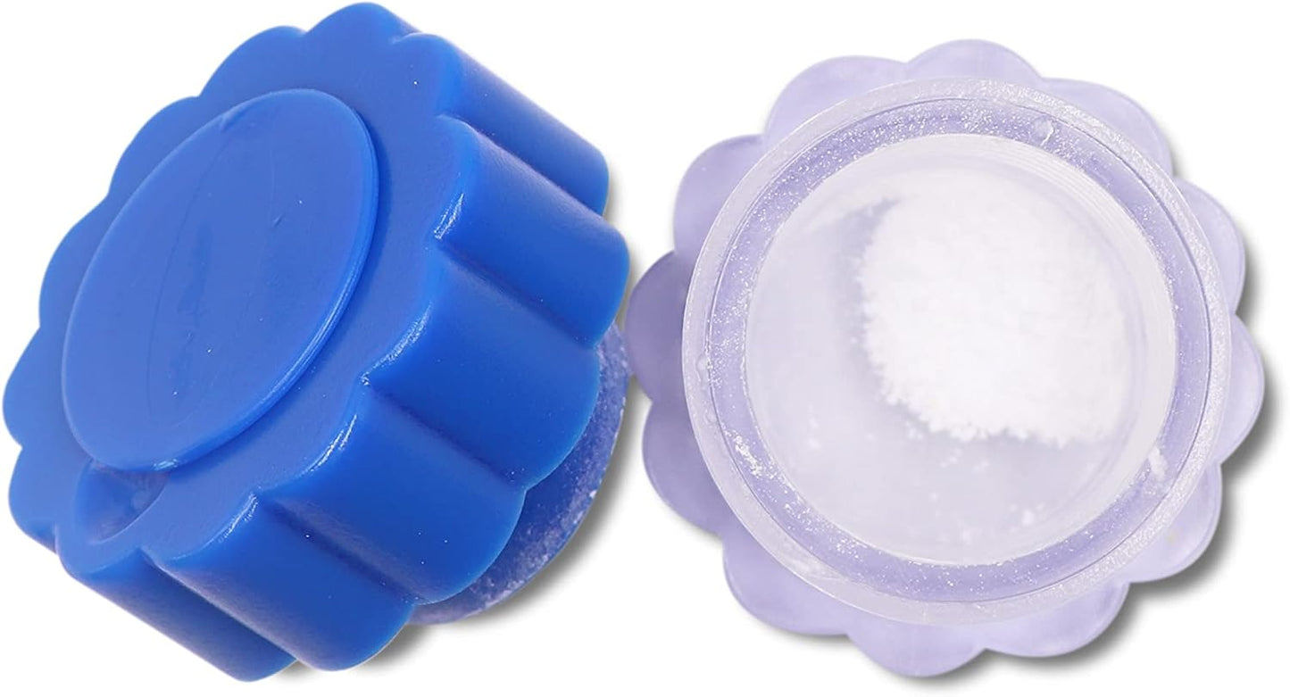 KMINA - Pill Crusher Grinder Fine Powder (x2 Units), Vitamine for Small or Large Pills, Manual Medicine, Tablet Elderly