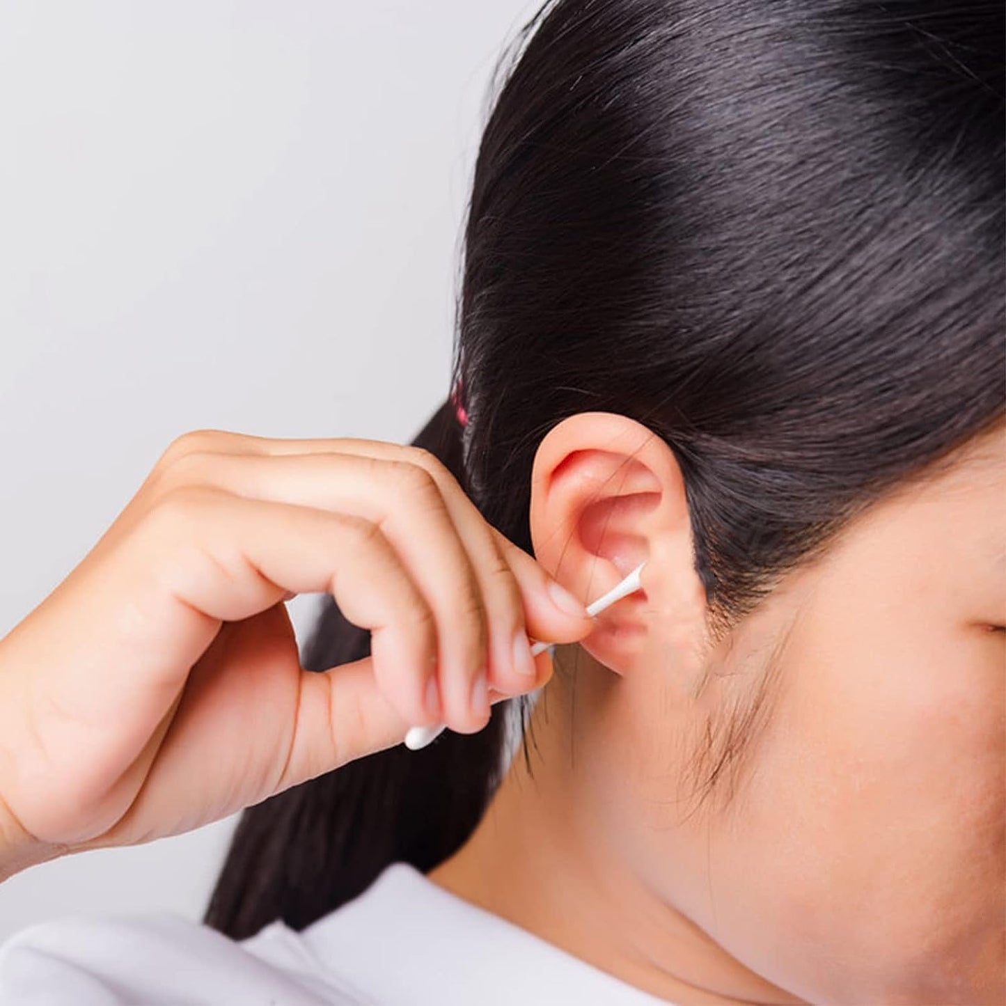 Natural Paper Cotton Swabs 2000ct, Biodegradable Double Tips Cotton Buds for Personal Care