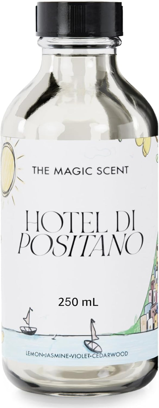 Hotel Di Positano Diffuser Oil Scents - Cold-Air & Ultrasonic Fragrance Oil for Diffuser - Inspired by Amalfi Coast, Italy - Essential Oils for Diffusers - 8.5 fl oz, 250 mL