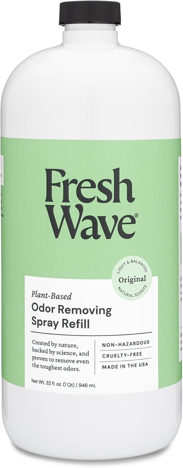 Fresh Wave Original Scent Odor Eliminator Spray & Air Freshener Refill, 32 fl. oz.
