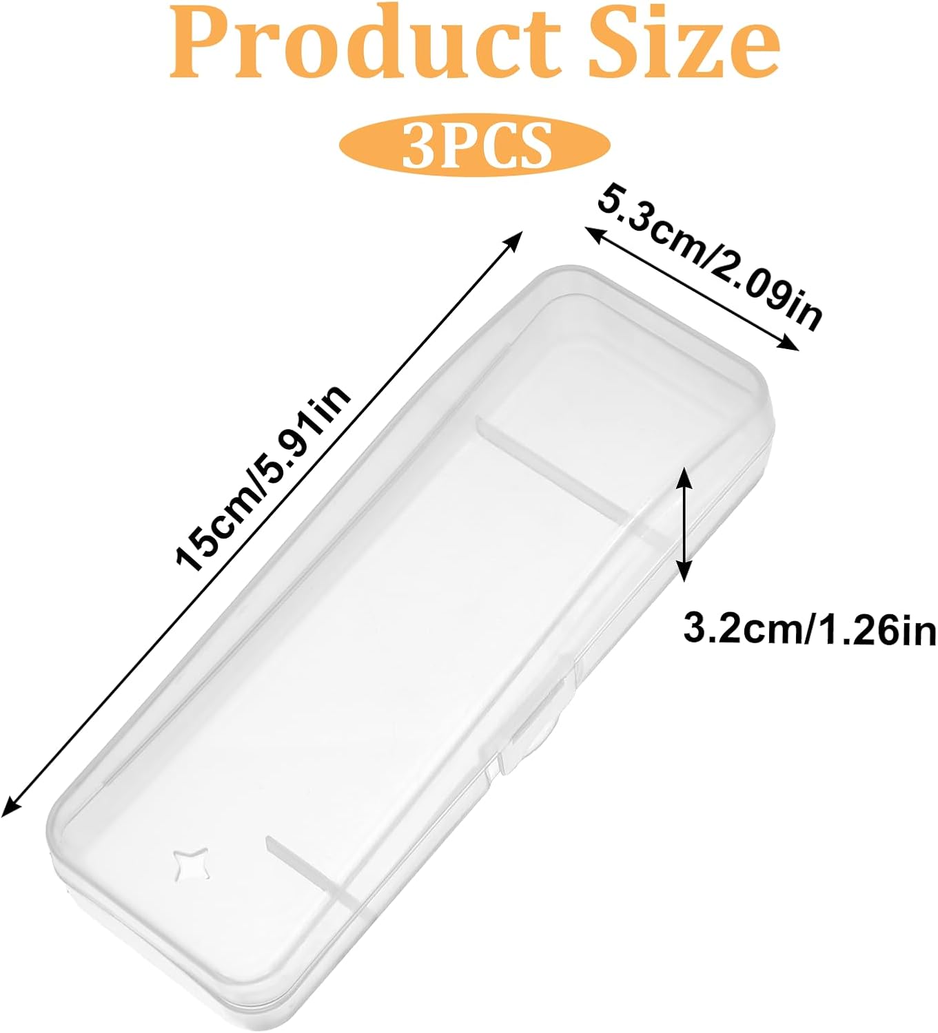 3 Pack Manual Razor Travel Case Transparent Portable Travel Men Manual Razor Protector Universal Portable Shaver Storage Box Shaver Holder Protector Case Organizer for Men Razors And Blade Refills Kit