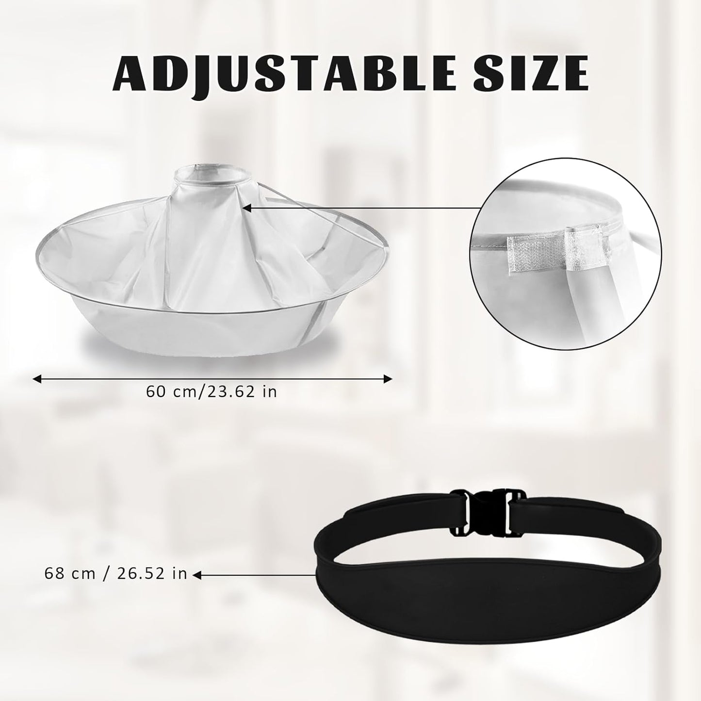 Hair Cutting Kit, Fade Haircut Guide for Men, Hair Cutting Guides for Men,Include Self Haircut Guide & Cape Umbrella