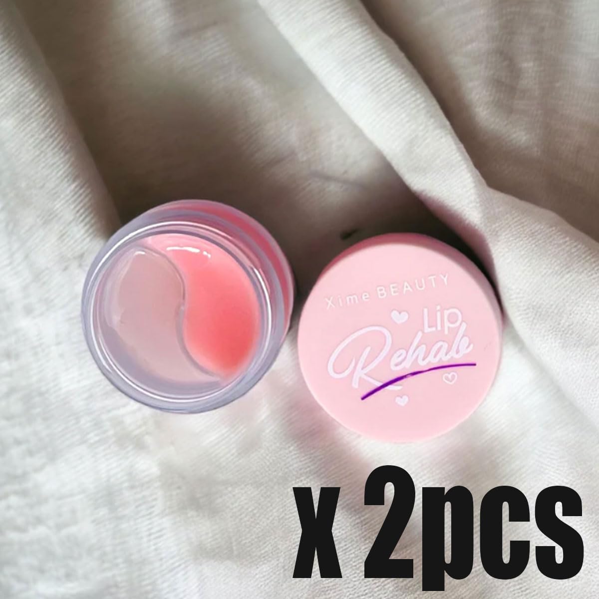 2pcs of Lip Rehab Soft Nourishing Repair Scrub + Mask & Zipper Bag