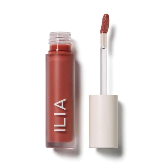 ILIA - Balmy Gloss Tinted Lip Oil | Smoothing Lip Color, Never Sticky | Hydrate, Plump + Moisturize with Hyaluronic Acid | Vegan, Cruelty + Gluten-Free (Saint, 0.14 fl oz | 4.3 ml)