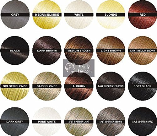 Hair Building Fibers Light Brown Refill 50 Gram Refill - Refill Your Existing Fiber Bottle - Hair Filler Fibers - Cover Grey Roots Concealer by Finally Hair (50g 50gr 50gram 50 G Gr Gram)