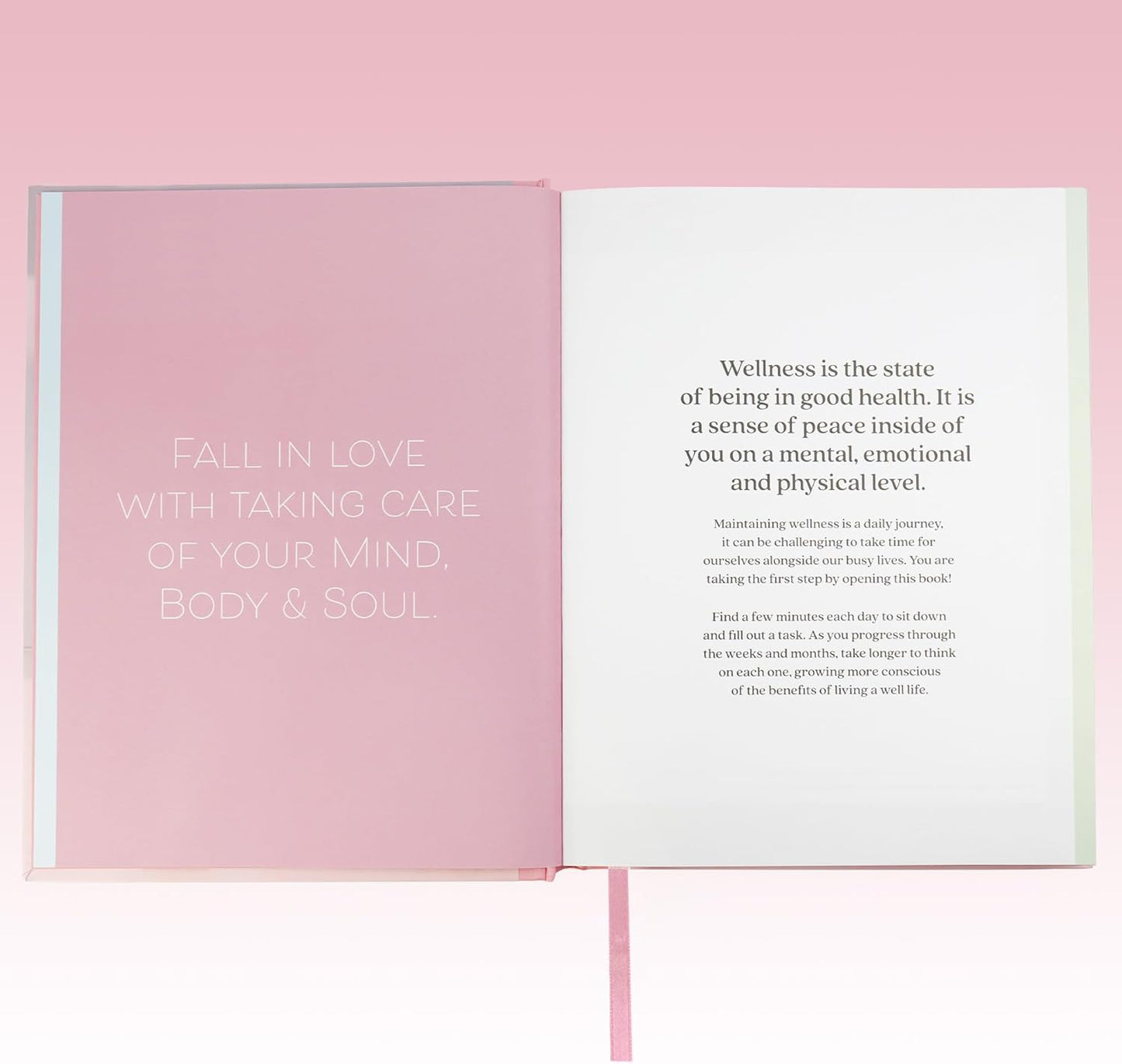 365 Day Wellness Journal, Daily Prompts Guided Notebook for Personal Growth Self Care Mindfulness Discovery Thoughtful Diary