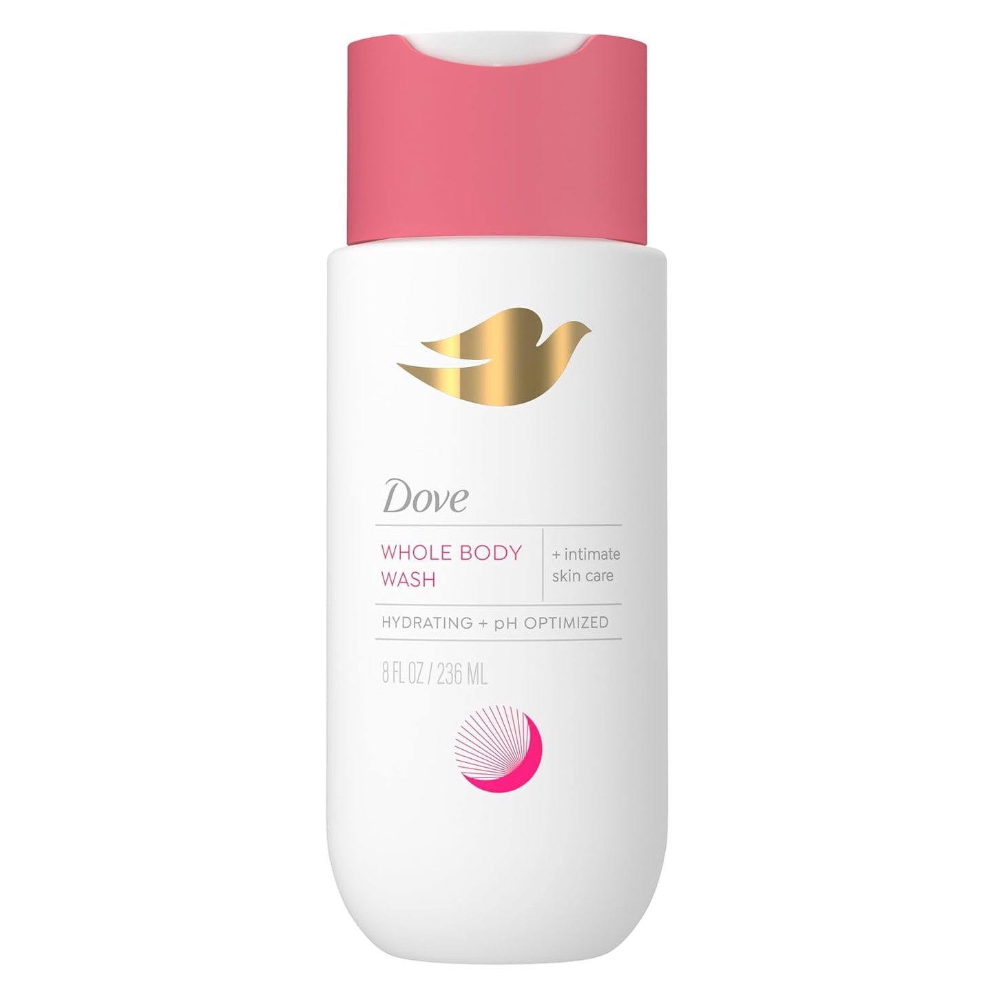 Dove Whole Body Intimate Wash for Women, pH Optimized & Gynecologist-Tested for Sensitive Skin 8 oz
