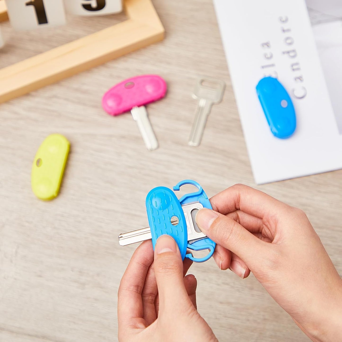 6 Pack Easier to Grip Key Turner Aid Bright Aid Key Turners for Arthritis Reumatoide Disability Parkinson Colorful Turner for Weak or Elderly Hands Daily Door Lock Bulk