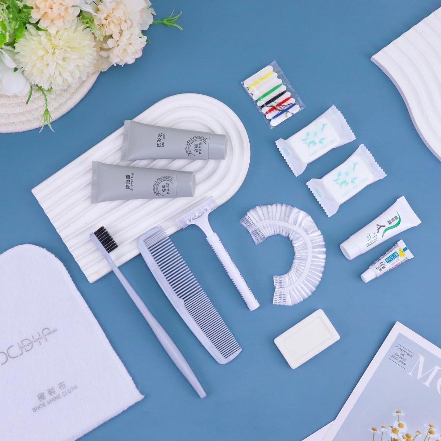 Hygiene Kit, Hygiene Kit Bulk, The Travel Hygiene Kit Is Fully Equipped, Individually Packed, Easy To Carry, Convenience Kits Suitable For Hotel, Home, Camping, Travel (PACK-25)