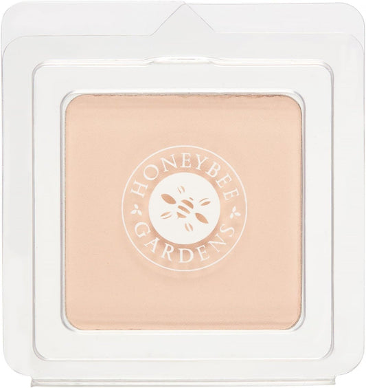 Honeybee Gardens Pressed Mineral Powder Foundation Refill, Avignon, Pale Light Neutral Shade, Adjustable Coverage, Natural Finish, With Botanical Extracts And Vitamin E, 7.5g