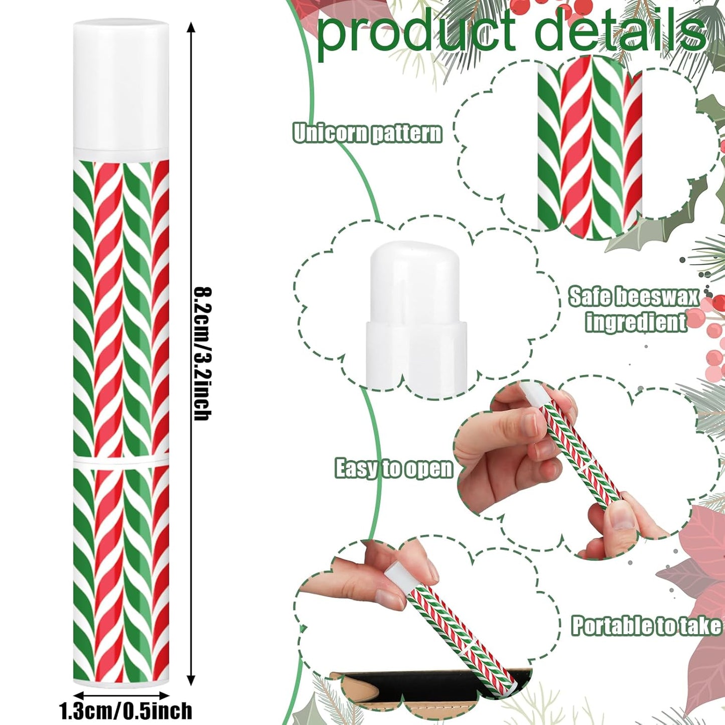 24 Pcs Bible verse Lip Balm Moisturizing 0.07 oz Lip Care Product Bulk Christian Gift with Inspirational Scripture for Women Faith Religious Happy Moment Praise Friend Teacher Worker Employee