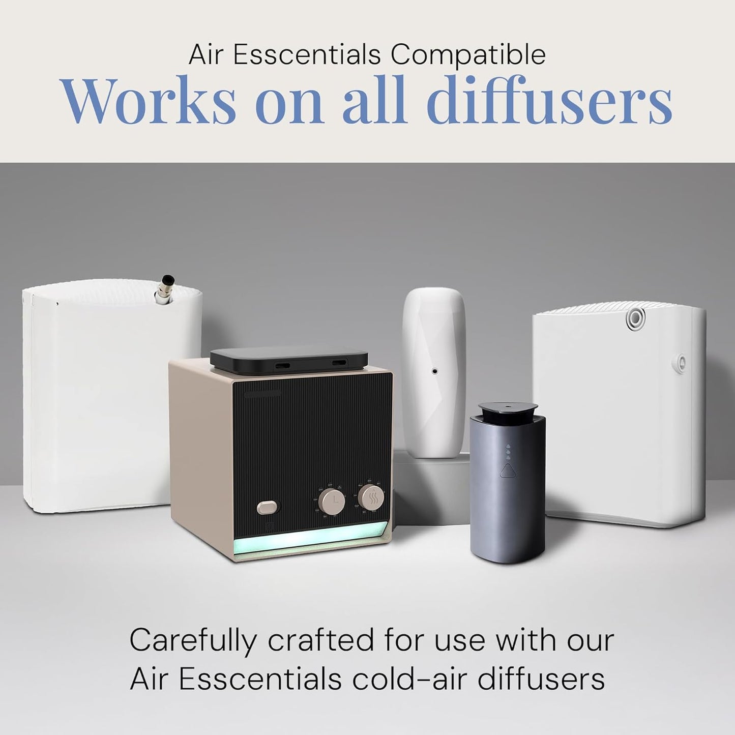 Green Tea & Lemongrass Aroma Oil, Essential Oils Blend for Diffusers and Scent Machines, Citrus, Floral & Green Notes, Aromatherapy, Cold Air Diffuser Compatible, 300 mL