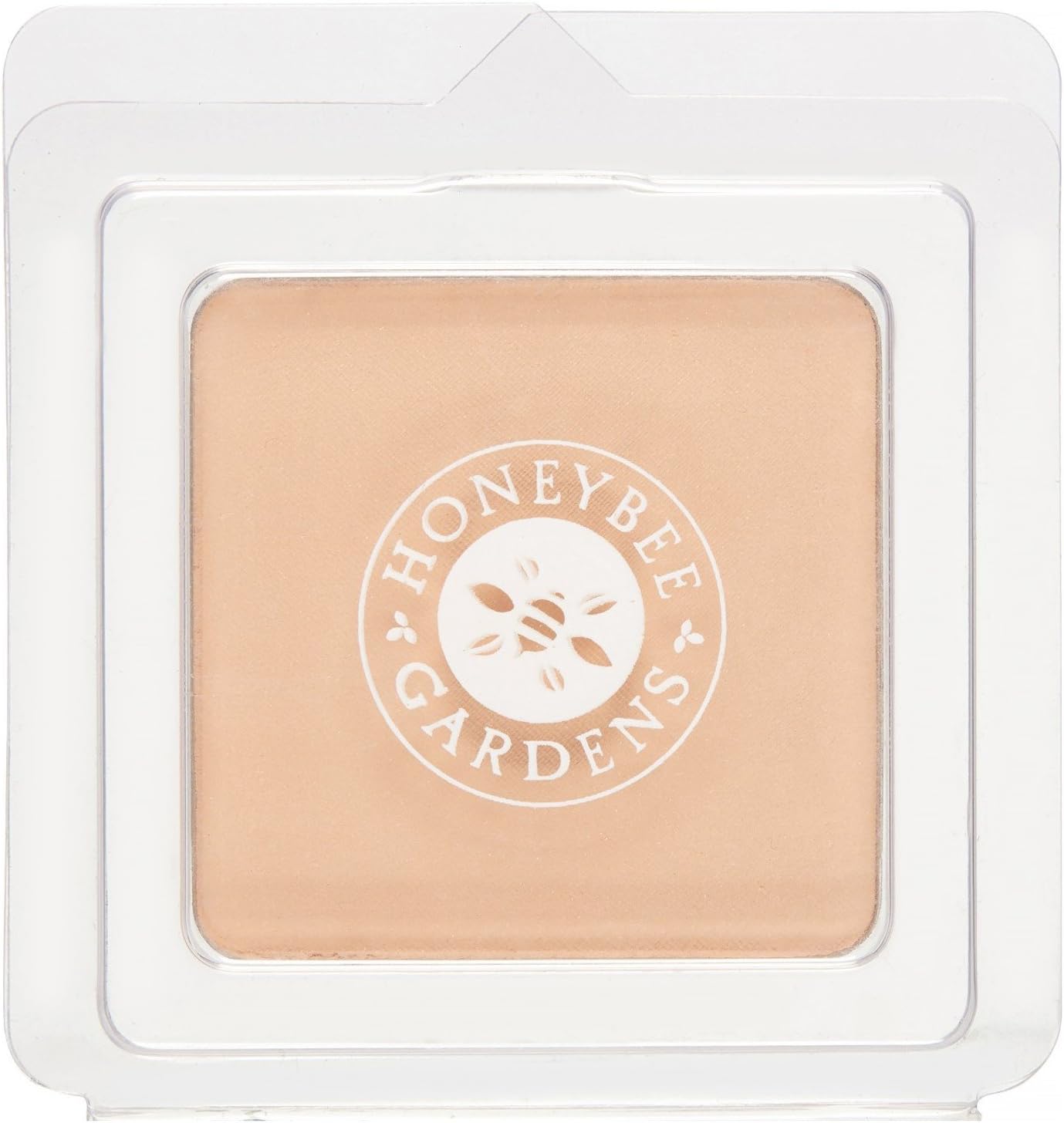 Honeybee Gardens Pressed Mineral Powder Foundation Refill, Luminous, Lightly Warm Neutral Shade, Adjustable Coverage, Natural Finish, With Botanical Extracts And Vitamin E, 7.5g