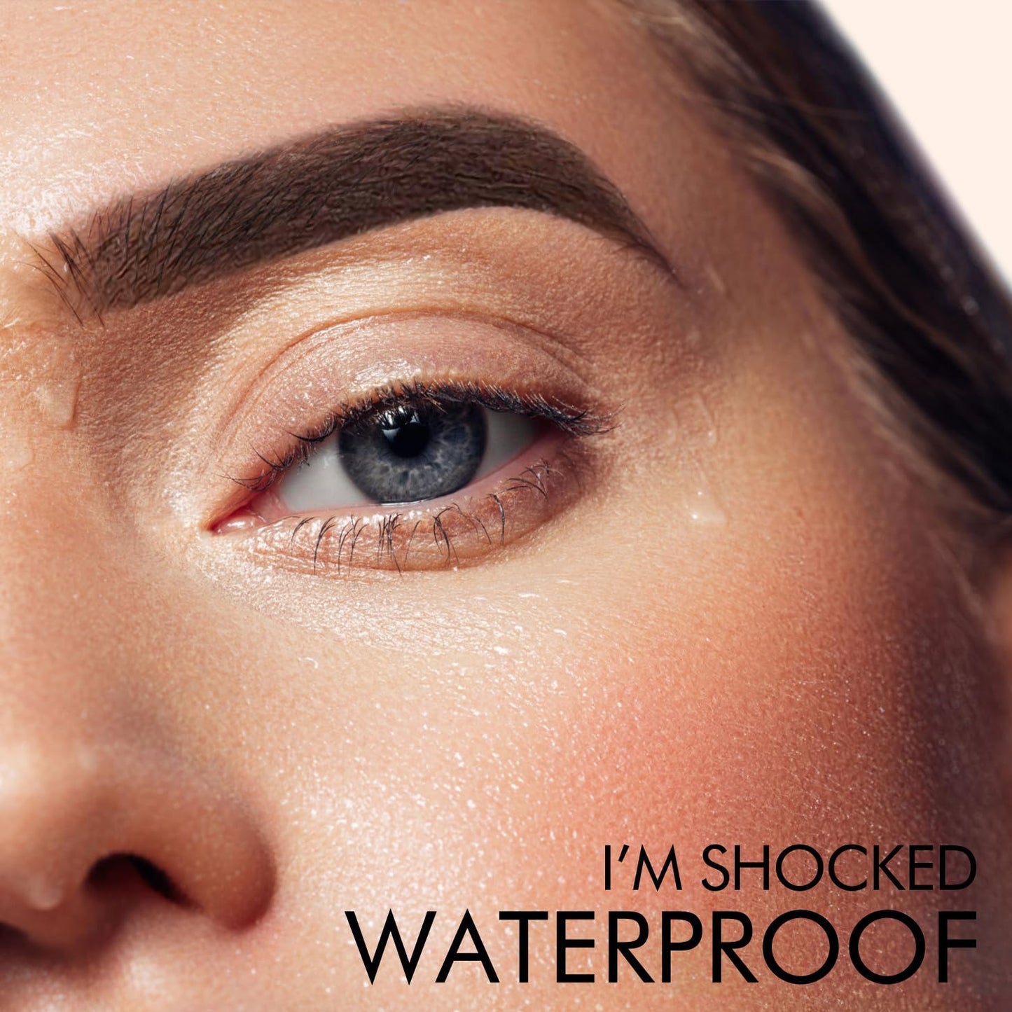 iMethod Eyebrow Stamp & Stencil Kit - Brow Stamping & Stenciling, Perfect Bushy Eyebrows, Ash Brown