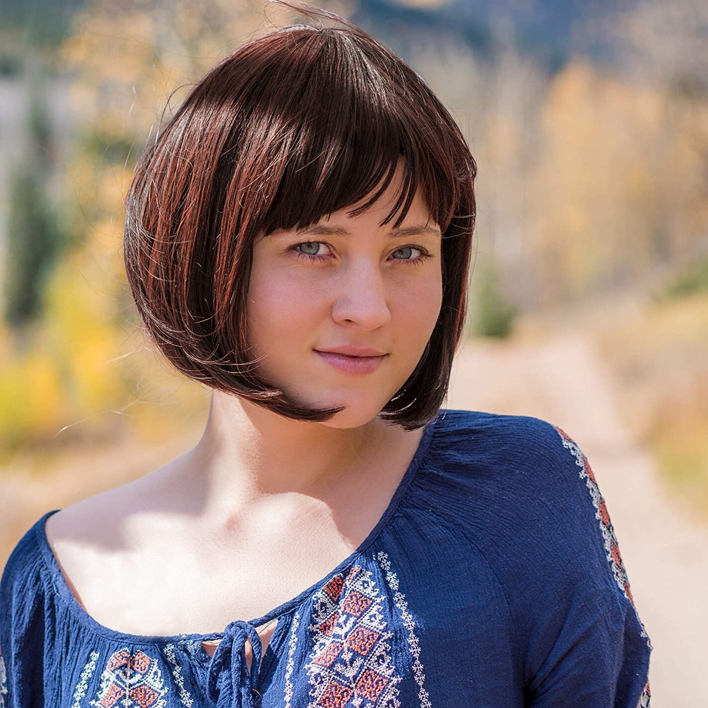 Hair Root Touch Up Powder - Dark Auburn - 11 True-to-Nature Root Concealer Shades - Long-lasting, Zero Fragrance, Talc or Parabens - With Brush