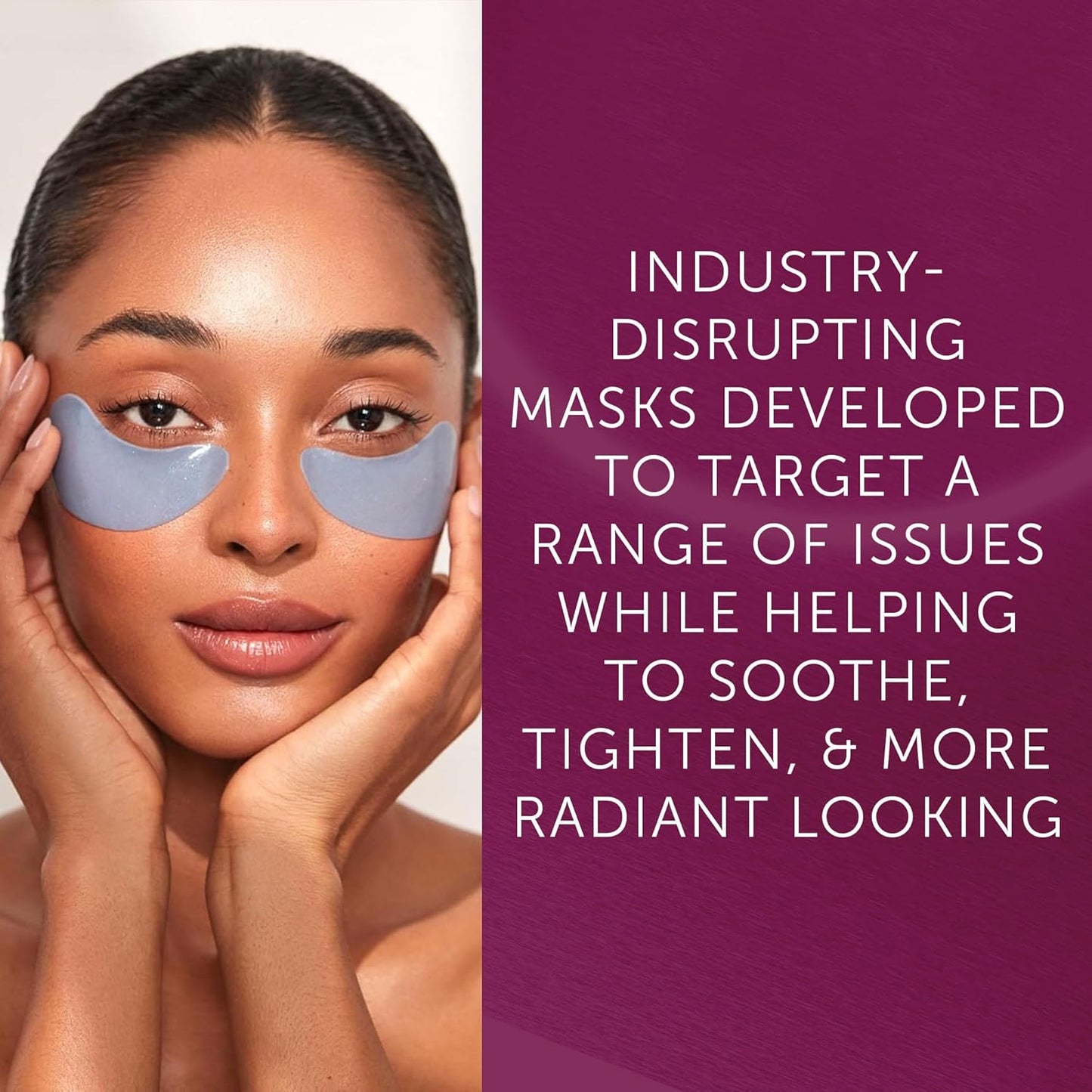 111SKIN Cryo De-Puffing Eye Mask, Hydrating Under Eye Patches for Puffy Eyes & Dark Circles with Seaweed Extract, Vit E & Peptide Complex, Nourishing Formula for Fine Lines & Puffiness, 8 Pairs, Blue