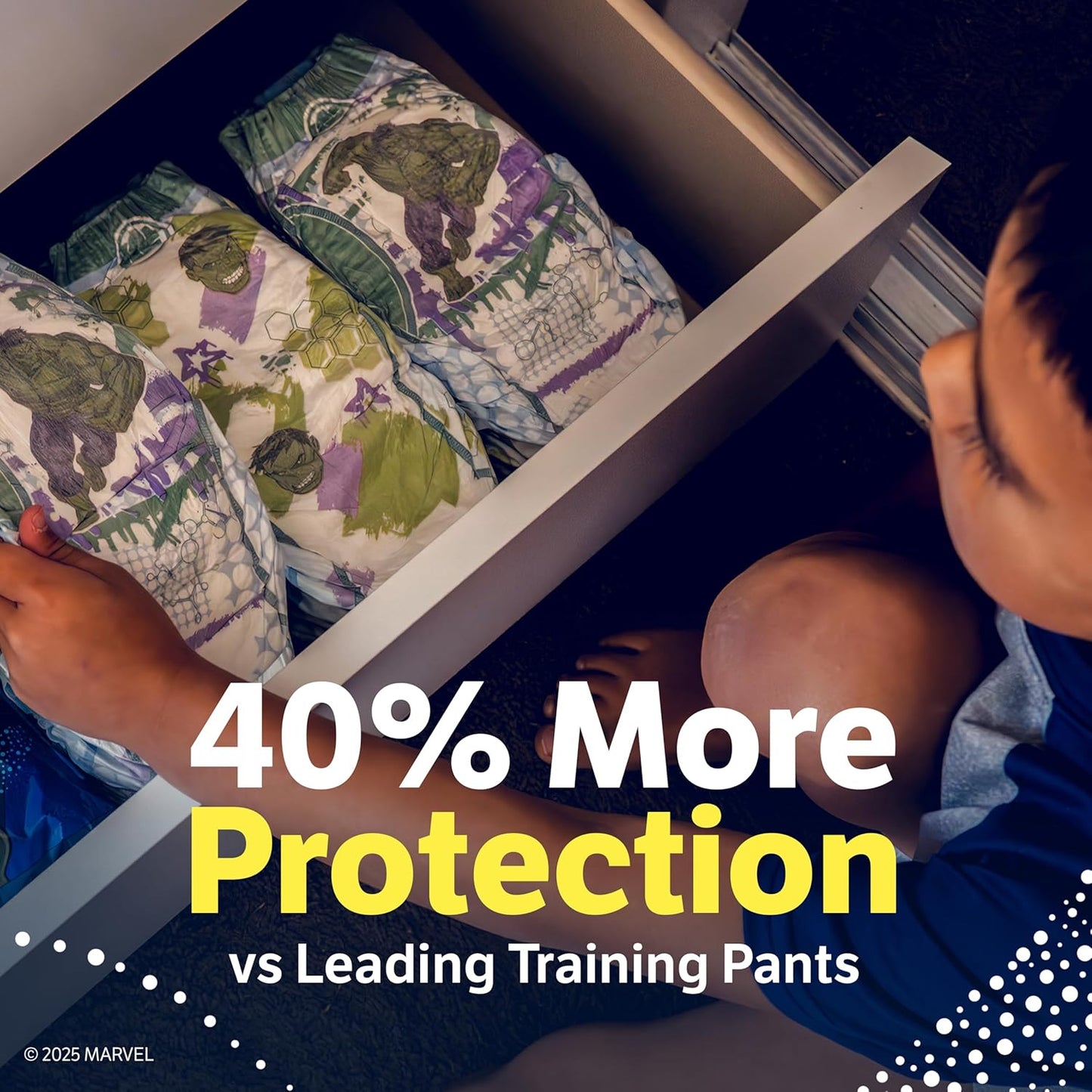 Goodnites Girls' Nighttime Bedwetting Underwear, Size Extra Small (28-43 lbs), 15 Ct, Packaging May Vary