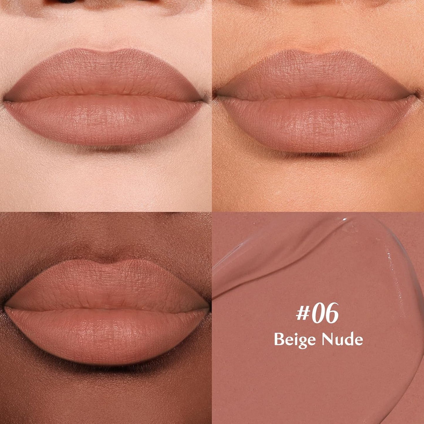 2-IN-1 Lip Liner and Lip Stain, High Pigmented Long Lasting Velvet Lip Tint, Well-Defined Lipliner, Weightless Waterproof Not Animal Tested, Matte Finish Makeup