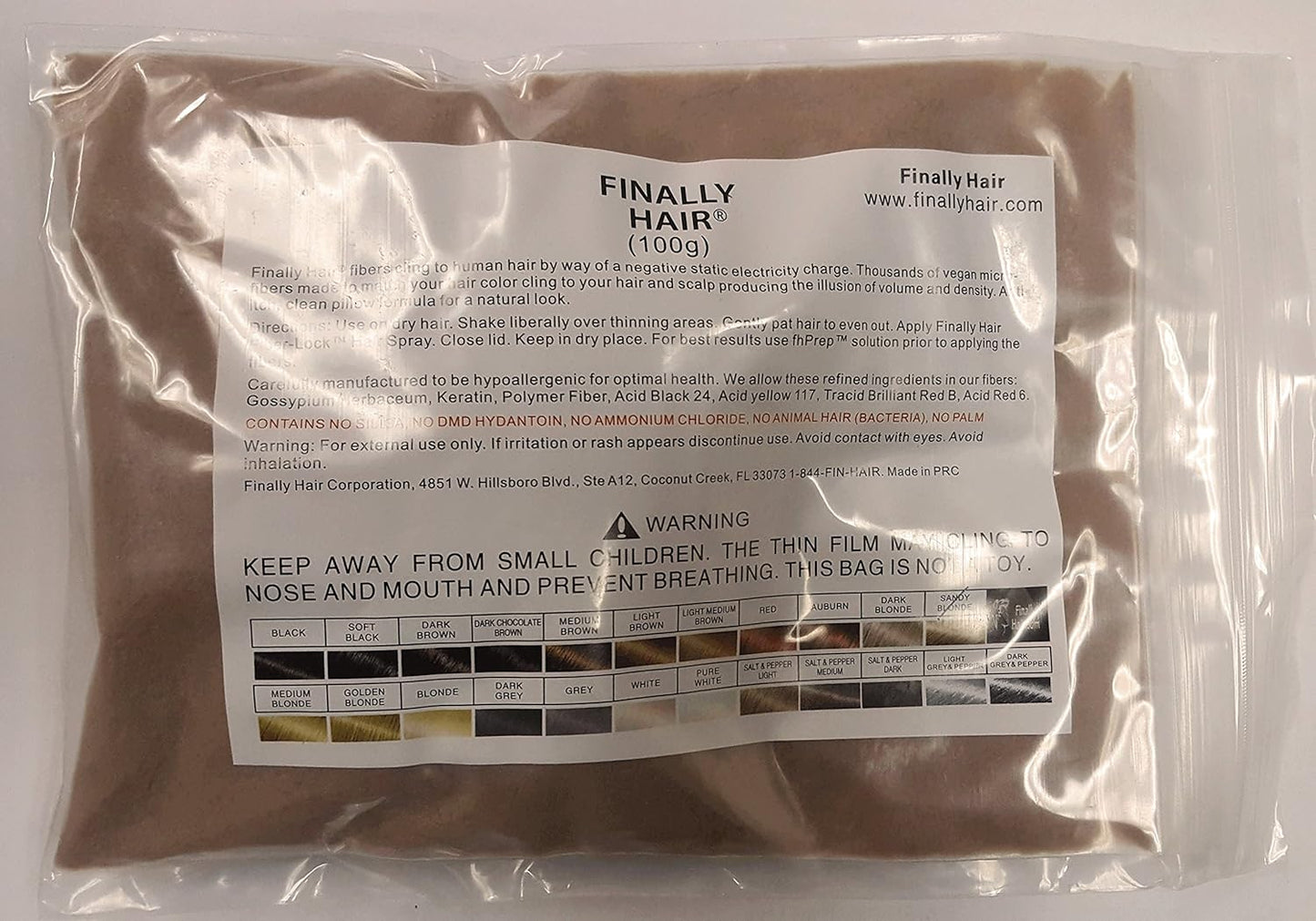 Hair Building Fibers 100 Grams Refill Your Existing Bottle. Highest Grade Fiber By Finally Hair (Sandy Blonde)